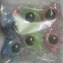 6pcs Cat Ball Hanging Wall Toys, Edible Cat Toys, Licking Healthy Cat Chewing Toys, Cat Dental Cleaning Grinding Toys - Multicolor - View 18