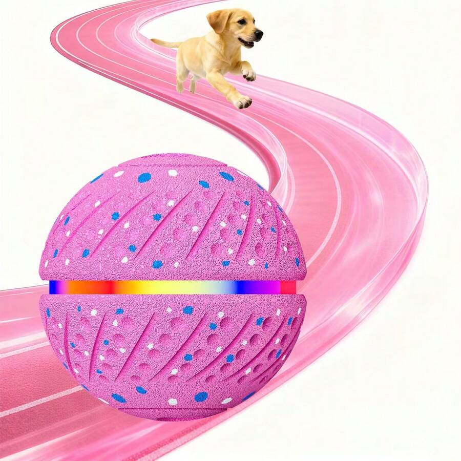 USB Rechargeable Jumping Dog Toy Ball, Irregular Motion Toy Ball Suitable For Small & Medium Dogs, Helps Consume Energy, Relieve Boredom, Indoor & Outdoor Interactive Pet Toy