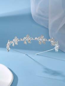 水钻叶子装饰婚礼头饰优雅波西米亚风头冠情人节配饰