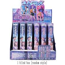 1盒中性笔，魔法猎人组合Kpop动漫周边文具加压中性笔，办公学习签名笔