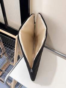 多功能笔记本电脑包，带蝴蝶结，笔记本电脑保护套，适用于 13、13.3、14、15、16 英寸笔记本电脑、笔记本、Chromebook，适合女性，是送给老师的绝佳礼物，可作为背包使用，适合大学、返校、教室等场合，防水，是旅行必备品。 - 黑色 - 查看 7