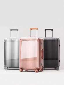 Non-Removable Zipper Travel Luggage Protective Cover, Suitcase Trolley Cover, Dust Cover, Non-Detachable Transparent PVC Leather Luggage Cover - Multicolor - View 2