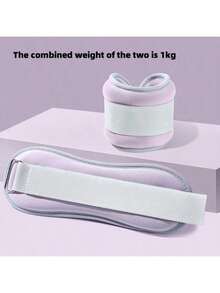 2pcs Ankle/Wrist Weights, Sand Bag, Leg Weights, Dance, Running, Training, Dance Performance Equipment, Leg & Ankle Weights, Fitness Exercise Gear