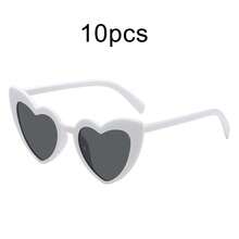 Personalized Heart Shaped Glasses,Custom Bridal Party Heart Shaped Sunglasses,Party Souvenirs,Personalised Bridesmaid Gifts - Multicolor - View 15