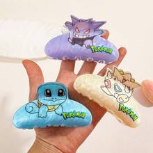 pocket monsters Pokémon Cute, Innovative, Fashionable And Versatile Hair Claw, A Stylish And Versatile Hair Accessory, Hair Clip, Side Clip, Acrylic Hair Ornament For Fixing Hair Women Claw Clips Elegant Hair Accessories - Multicolor - View 7