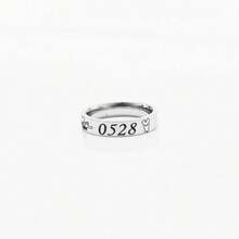 Nhẫn in hình chữ ký và biểu tượng của các thành viên Twice Nayeon, Jeong Yeon, Momo, Sana, Mina, quà tặng cho người hâm mộ, quà sinh nhật, quà tặng ngày lễ, nhẫn dành cho bạn thân (Chu vi bên trong 55mm/2.17 inch) - Nhiều màu - Xem 21