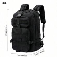 50升/30升精英战术背包 | 强度提升3倍的工作/军用背包 | 坚固耐用 | 3天MOLLE紧急逃生包 - 彩色 - 查看 11
