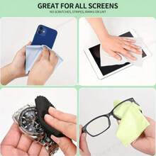 Multi-Purpose Reusable Cleaning Cloth: Suitable For Glasses, Jewelry, Electronics, Back To School, Indoor/Outdoor, Office, Classroom, Driving, Phone Screens