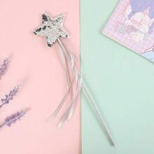 Pentagram Wand, Angel Stick, Magic Wand, Fairy Wand, Princess Scepter, Glitter Fairy Wand - Party Supplies, Wedding, Christmas Gifts - Multicolor - View 11