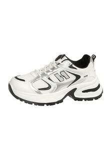 2025 Spring/Summer New Thick Sole Mesh Casual Sneakers For Women