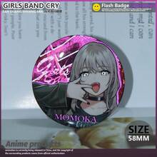 Reflective "GIRLS BAND CRY" Anime Band Patch, Anime Merchandise, Gift For Anime Fans, Birthday Gift, Perfect Gift - Multicolor - View 5