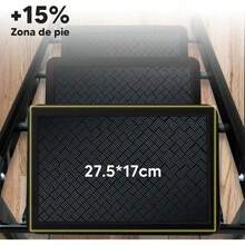 Ladders  &  Escaleras Plegables para CasaEscalera 4 Peldaños Capacidad de Carga de 300 Libras Escalera de Tijera con Pasamanos con Pedal Antideslizante Taburete Portátil Ligero Plegable para el Hogar Cocina