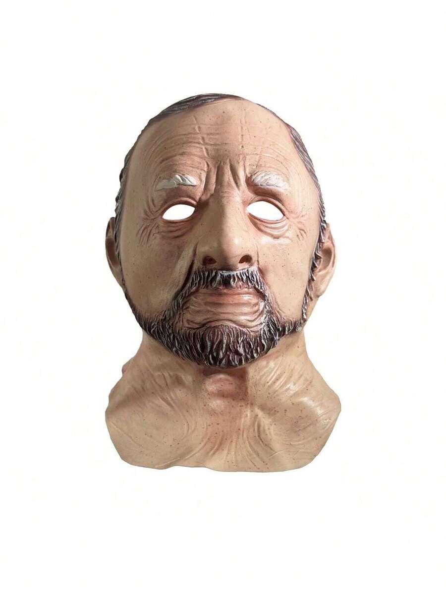 Mască de latex Demon nouă, petrecere de atmosferă de Halloween amuzantă pentru cameră de evadare, accesorii pentru cap