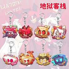 1pc Acrylic Cute Keychain, Hotel Transylvania Game Peripheral, High-Quality Backpack Pendant, Bag Accessory - Multicolor - View 1