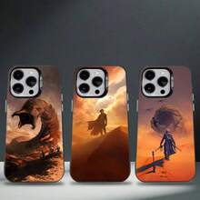 Funda de Teléfono D-Dune-es para 17,16,15,14,13,12,11,Pro,Max,Plus, Cubierta Negra de TPU - z2 - Ver 1