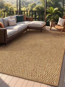 1 tấm thảm lớn ngoài trời mùa xuân mới, vải họa tiết quả dứa, thảm trang trí nhà cửa ngoài trời phong cách Bắc Âu cho phòng khách, phòng ngủ, nhà nghỉ dưỡng, thảm ấm áp cho lối vào hiên nhà, thảm ngoài trời tiện dụng cho ban công, sân thượng, vườn, hồ bơi, thảm lớn trong nhà và ngoài trời có thể gấp gọn dễ dàng vệ sinh, món quà tuyệt vời cho Ngày của Cha, Ngày của Mẹ và các ngày lễ khác. - màu nâu - Xem 3