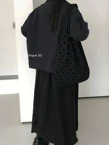 Women Shoulder Bags - Black - View 12