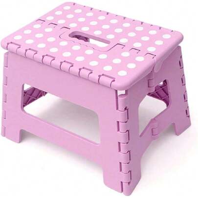 Taburete Plegable escaleras Taburete de escalón Taburete de Almacenamiento de Taburete de escalón Interior Mini Escalera pedestal Silla Plegable Taburete escalón de elevación Taburete de Ascensor,38206054