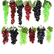 M.S MO SHI HOME FURNISHINGS 1/2/3/4/5个仿真葡萄,红、绿、黄、黑四色可选,塑料材质,逼真仿真水果,适用于家居装饰、展览装饰、厨房摆设、餐桌装饰、房间装饰、婚礼装饰、节日派对装饰、复活节、摄影道具、情人节、母亲节、生日礼物、毕业返校季房间装饰等。 - 彩色 - 查看 7