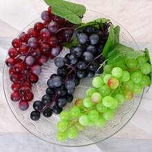 M.S MO SHI HOME FURNISHINGS 1/2/3/4/5个仿真葡萄,红、绿、黄、黑四色可选,塑料材质,逼真仿真水果,适用于家居装饰、展览装饰、厨房摆设、餐桌装饰、房间装饰、婚礼装饰、节日派对装饰、复活节、摄影道具、情人节、母亲节、生日礼物、毕业返校季房间装饰等。 - 彩色 - 查看 9