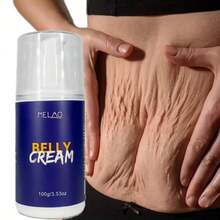 MELAO 腹部、臀部、大腿紧致保湿霜，蕴含天然油脂，100克/3.53盎司