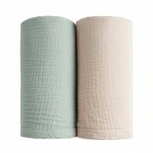 Unisex Baby Swaddle Blanket, Soft & Breathable Newborn Receiving Blanket, Essential For Baby Christening - Multicolor - View 34