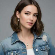 3D Skull Earrings, Gold And Silver Hoop Earrings, Necklace, Hand-Carved Resin Skull Pendant Earrings, Skull Necklace, Punk Gothic Vintage Simple Personalized Jewelry For Men And Women - Necklace - 查看 3