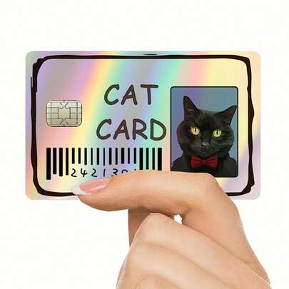 2pcs Colorful Credit Card Skin Stickers, Waterproof Scratch-Resistant Personalized Decorative Protective Stickers, Suitable For Credit/Debit/Transit Cards