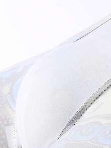 5pcs/Pack Men's Comfortable Mid-Rise Stretchy Trunks, Fashion Versatile Geometric & Graffiti Print Underwear - Multicolor - View 7