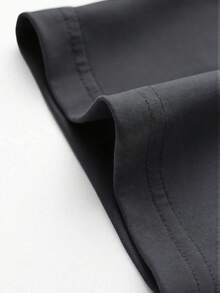 Set de 2 piezas Conjunto de ropa de niño con estampado de dibujos animados, de tela cómoda, con estilo de fiesta de verano - Gris - Ver 5