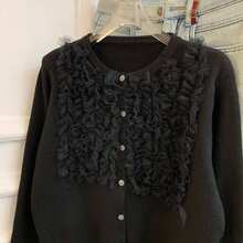 Women Cardigans - Black - View 7