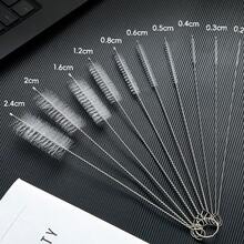 10件套多功能清洁刷套装 - 长吸管刷、小瓶刷、吸管刷、管道清洁刷，适用于清洁水壶、顽固污渍和边角缝隙。 - 白色 - 查看 5