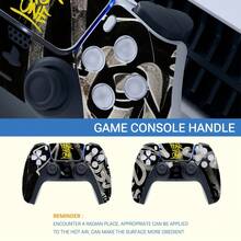 1 Set Waterproof, Scratch-Resistant Printed Skin Stickers Decor Protective Film For Slim Game Console Controller - Multicolor - View 3