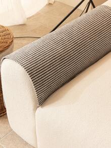 1pc Comfortable Chenille Sofa Cushion Cover, Modern Minimalist Non-Slip Sofa Seat Pad, Dust-Proof And Washable Sofa Slipcover, Soft And Fade-Resistant, Pet-Friendly, Suitable For Bedroom, Office, Living Room, L-Shaped Sofa And 1/2/3/4-Seat Sofa - Light Grey - View 7