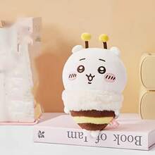 Miniso Búp bê nhồi bông hình ong hoa anh đào Chikawas dễ thương, quà tặng trang trí cho bạn bè. - trắng - Xem 2
