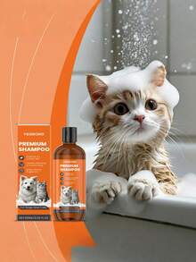 Pet Shampoo - Gentle Ingredients, Cleans Pet Hair Odor, Leaves Fur Soft And Fluffy