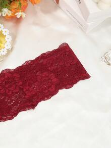 1条优雅蕾丝发带，女士发饰，适合节日、派对和日常佩戴，时尚发带 - 彩色 - 查看 7