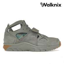 Corteiz X Nike Air Trainer Huarache 'Gully Grey' Flat-Pewter White Black Gum-Medium-Brown Sneakers Men FQ8793-001 - Multicolor - View 1
