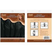 Annie Pillow Satin Rollers: 10Pcs Heatless Roller Set (Black) - / - 查看 2
