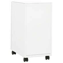 vidaXL Mobile Classeur Bianco 30x45x59 cm Acciaio - Bianco - Visualizzare 4