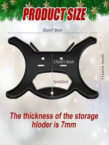 5个装圣诞灯串整理器卷轴 - 通用电缆卷绕器，适用于照明、延长线和花环