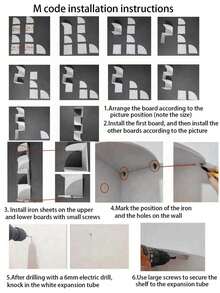 1pc Corner Wall Shelf, Triangular Floating Shelves, Multipurpose Storage Rack For Living Room, Bedroom, No Drill Required (Excluding Light Strip)