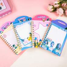 K-POP 女巫狩猎主题线圈笔记本，32K 学生卡通便签本，日记本 - 彩色 - 查看 5