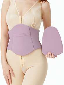 larrycard Post-Abdominal Lipo Surgery Foam Board With Built-In PP Compression Plate For Shaping And Abdominal Recovery ABLipofoam - Multicolor - View 12