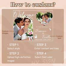 Wedding Entrance Sign, Welcome Wedding Sign, Arch Wedding Decor, Personalized Welcome To Our Wedding Sign, Custom Wedding Sign, Wedding Sign. - Welcome Sign 1 - View 9