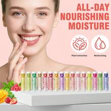 160 Pieces/Box, 16 Flavors, Moist And Dry Lips, Valentine's Day Gift, Mother's Gift, Party Supplies Gift, Souvenir Gift, Christmas Sock Stuffing - 160PCS16香味潤唇膏套裝 - 查看 6