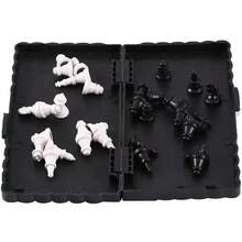 Mini Magnetic Chess Travel Set, Portable Folding International Chess, Leisure Entertainment Activity, Board Game, Strategy Table Game, Pocket Travel Game, Suitable For Parties, Table Game Accessories, Game Room And Indoor Games - Multicolor - View 5