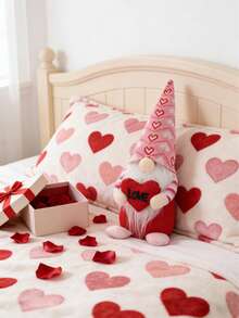 Decoración del Día de San Valentín - Figura decorativa de gnomos de pareja roja para el Día de San Valentín, adecuada para el hogar, interiores, oficina - Regalo del Día de San Valentín - Decoración del Día de San Valentín, regalo para bodas, cumpleaños, fiestas - Regalo romántico del Aniversario del Día de San Valentín - multicolor - Ver 4