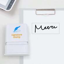 Personalized Signature Seal Stamp | Upload Your Design | Compact 2.2x4.5cm Customizable Space, Ideal For Business Executives & Administrative Staff - S3010 - View 7