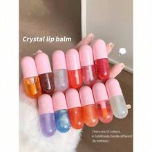 SHAQINUO 12 Piece Transparent Moisturizing Lip Gloss Set, Moisturizing, Long Hair, Non Stick Lipstick, Plump, Lip Liner Fade, Color Changing Lipstick - Multicolor - 查看 5